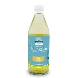Mattisson HealthStyle Biologische AquaKefir Fig & Lemon Drink 500ML