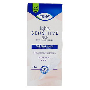 TENA Lights Inlegkruisjes Normal Gevoelige huid 24ST TENA Lights Inlegkruisjes Normal Gevoelige huid 24ST