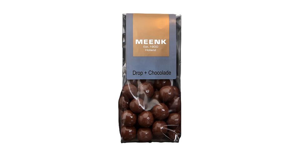 Meenk Drop Chocolade 150GR - Melkchocolade met drop