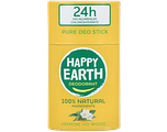 Happy Earth 100% Natural Pure Deo Stick Jasmine Ho Wood 40GR