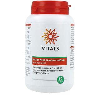 Vitals Ultra Pure EPA/DHA 1000mg 60SG
