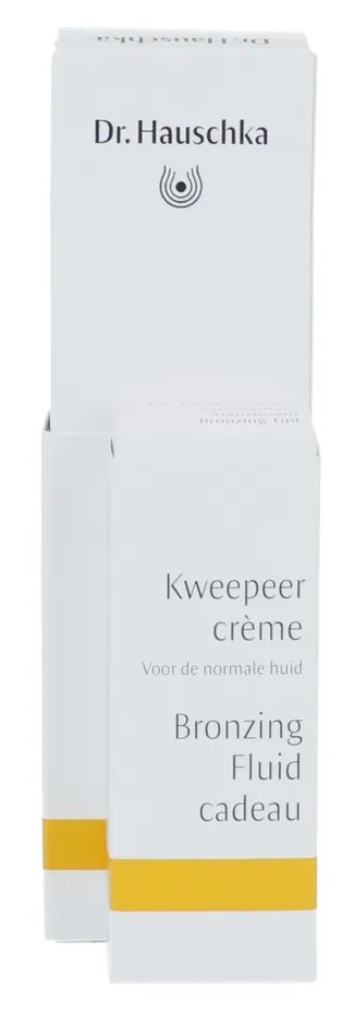 Dr. Hauschka Kweepeercr?me & Bronzing Fluid Giftset