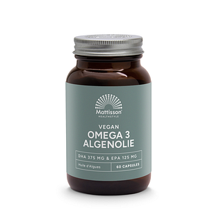 Mattisson HealthStyle Vegan Omega-3 Algenolie 60VCP