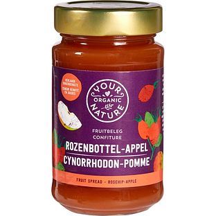 Your Organic Nature Fruitbeleg Rozenbottel-Appel 250GR