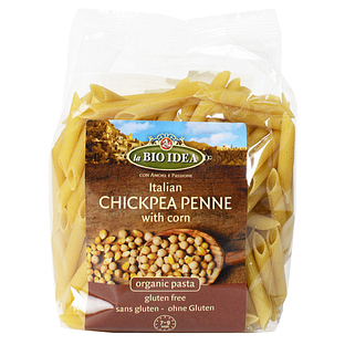 La Bio Idea Kikkererwten Penne met Maïs 250GR