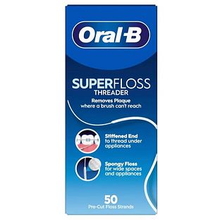 Oral-B Superfloss Regular Threader 50ST Oral-B Superfloss Regular Threader 50ST