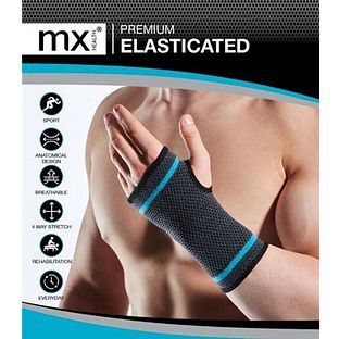 MX Health Elastische Hand/polsbrace XL 1ST