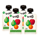 Be Plus Knijpfruit Apple Pear & Apricot Multiverpakking 4x100GR Be Plus Knijpfruit Apple Pear & Apricot Multiverpakking 4x100GR
