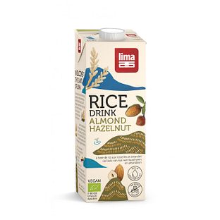 Lima Rijstdrink Hazelnoot Amandel 1LT