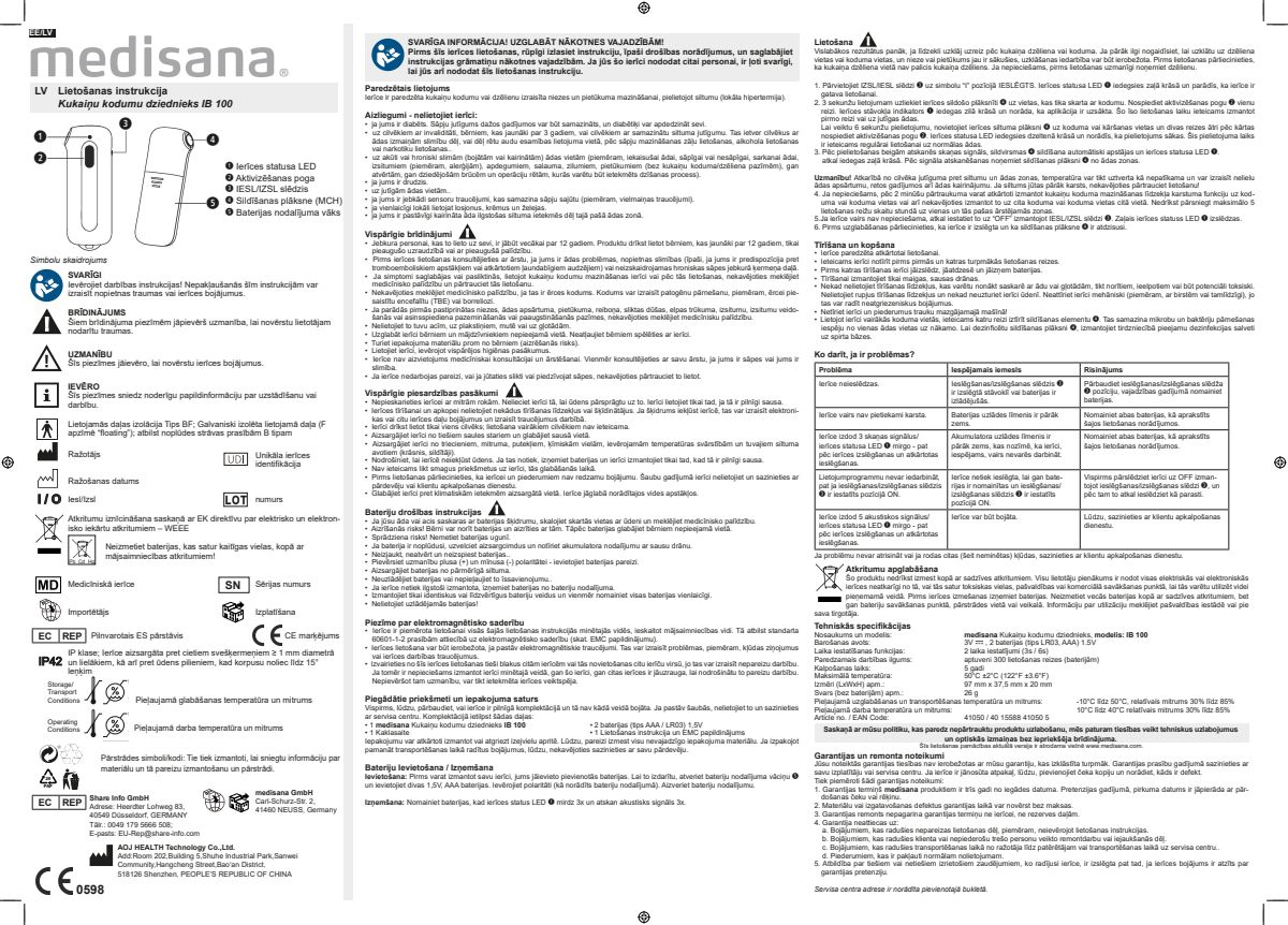 IB100 Insectenbeet Verzachter afbeelding van document #22, instructions
