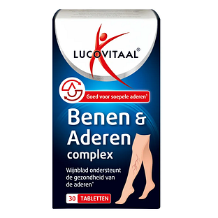 Lucovitaal Benen & Aderen Complex Tabletten 30TB