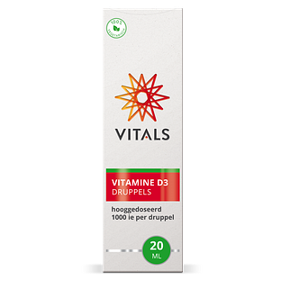 Vitals Vitamine D3 1000 IE Druppels 20ML