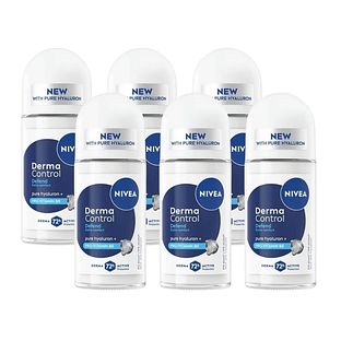 Nivea Derma Control Defend Deodorant Roller Voordeelverpakking 6x50ML