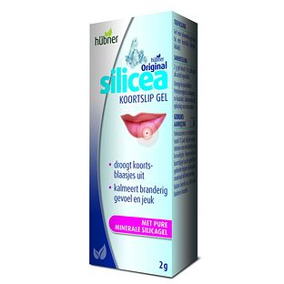 Hubner Original Silicea Koortslip Gel 2GR Hubner Original Silicea Koortslip Gel 2GR