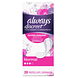Always Discreet Incontinentie Inlegkruisjes Normal 28ST Always Discreet Incontinentie Inlegkruisjes Normal 28ST