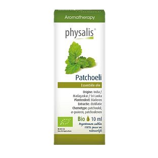 Physalis Patchoelie Olie Bio 10ML Physalis Patchoelie Olie Bio 10ML