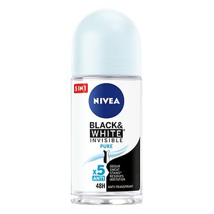 Nivea Black & White Invisible Pure Roll-on 50ML Nivea Black & White Invisible Pure Roll-on 50ML