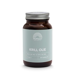 Mattisson HealthStyle Krill Olie 500mg Capsules 60CP Mattisson HealthStyle Krill Olie 500mg Capsules 60CP