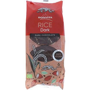 BonVita Pure Chocolade Rijstwafels 100GR