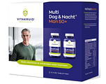 Vitakruid Multi Dag & Nacht Man 50+ 100% Vegan 2 x 90 180TB