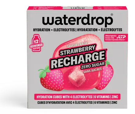 Waterdrop Strawberry Recharge Hydratation Cubes 12ST