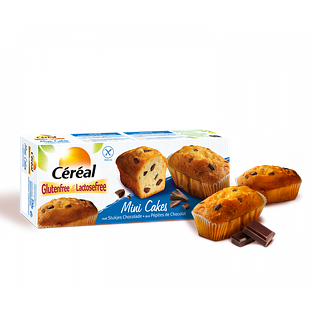 Cereal Mini Cakes Met Stukjes Chocolade 230GR