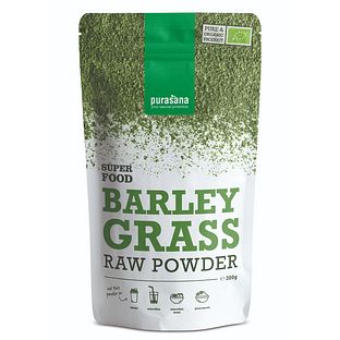 Purasana Barley Grass Vegan Gerstegras Poeder 200GR