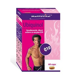 MannaVital Ubiquinol CoQ10 Capsules 60CP