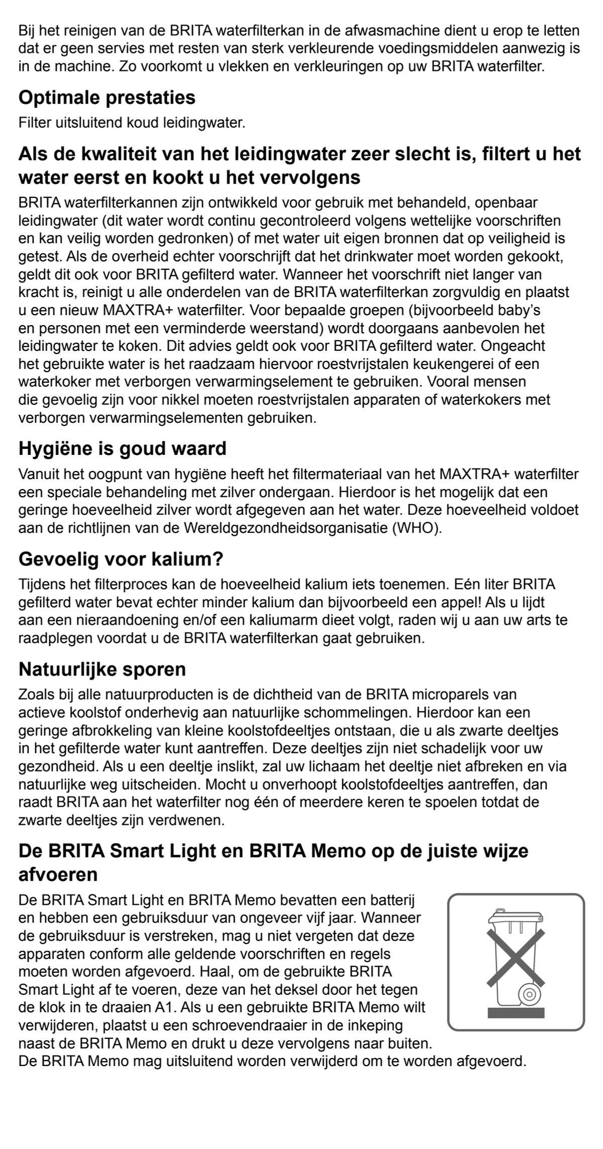 Waterfilterkan Marella Blauw XL + 1 Maxtra Filterpatroon afbeelding van document #24, instructions