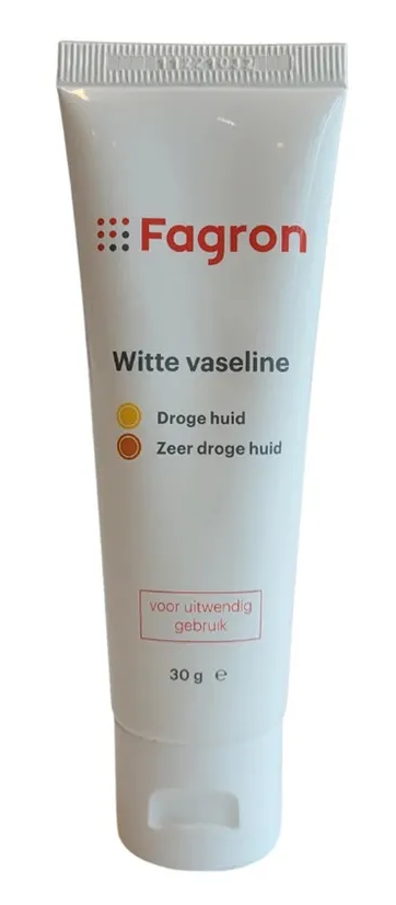 Fagron Witte Vaseline Droge tot Zeer Droge Huid afbeelding