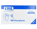 CMT Vinyl  Handschoenen Poedervrij Extra Large Wit 100ST