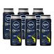 Nivea Men Deep Sport Douchegel Voordeelverpakking 6x500ML