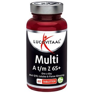 Lucovitaal Multi A t/m Z 65+ Tabletten 60TB Lucovitaal Multi A t/m Z 65+ Tabletten 60TB