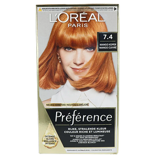 L'Oréal Paris Préférence 7.40 Mango Koper 174ML