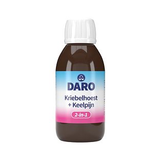 Daro 2-in-1 Kriebelhoest + Keelpijn Drank 150ML