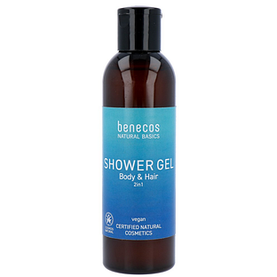 Benecos Body & Hair 2-in-1 Shower Gel 200ML Benecos Body & Hair 2-in-1 Shower Gel 200ML