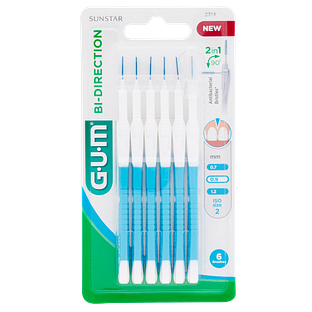 GUM Bi-Direction Ragers 0.9mm 6ST