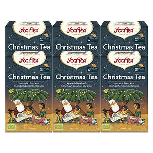 Yogi Tea Christmas Tea Voordeelverpakking 6x17ST Yogi Tea Christmas Tea Voordeelverpakking 6x17ST