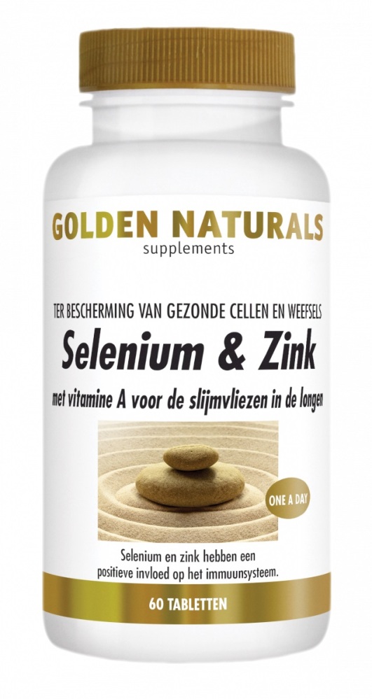 Golden Naturals Selenium & Zink Tabletten kopen