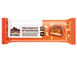 Nutribel Pinda-Karamelreep Melkchocolade 40GR Nutribel Pinda-Karamelreep Melkchocolade 40GR