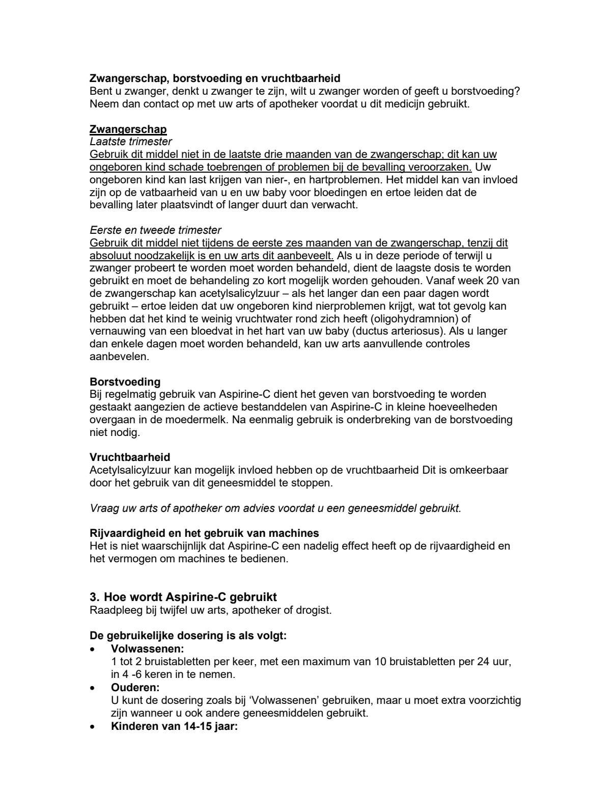 C Bruistabletten afbeelding van document #4, leaflet