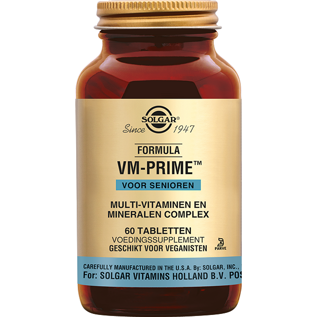 Solgar VM-Prime® Multivitamine voor Senioren Tabletten 60TB
