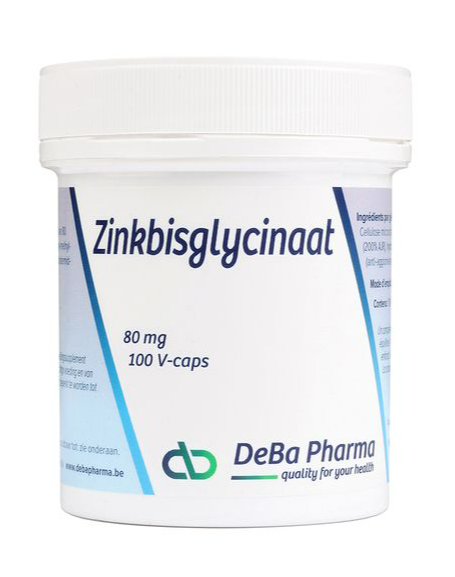 DeBa Pharma Zinkbisglycinaat Capsules