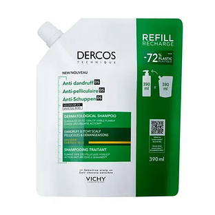 Vichy Dercos Shampoo Anti Drandruff Droog Haar Refill 390ML