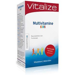 Vitalize Multivitamine Kids Kauwtabletten 60TB