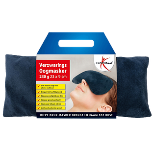 Lucovitaal Verzwaringsoogmasker 230 Gram 1ST