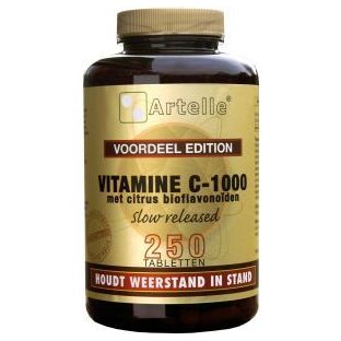 Artelle Vitamine C1000 Bioflavonoiden Tabletten 250st* 250TB