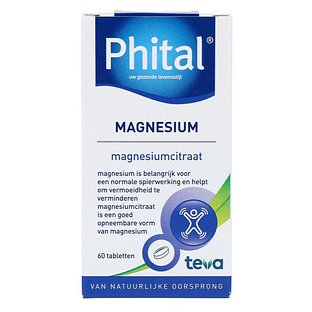 Phital Magnesium Tabletten 60TB