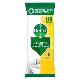 Dettol Power & Fresh Multi-Reinigingsdoekjes Citrus Maxi 110ST
