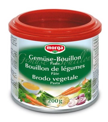 Morga Groentebouillon Pasta 200gr afbeelding
